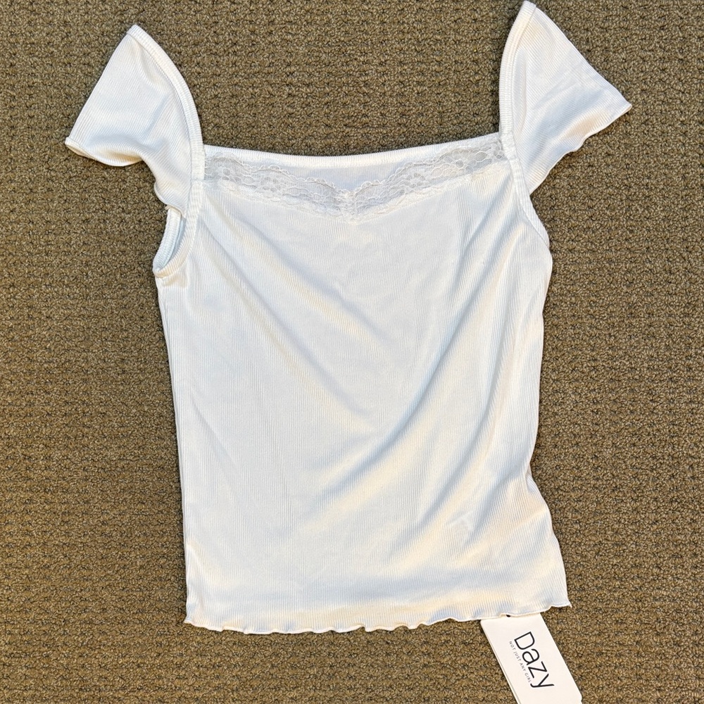 Dazy White Lace Camisole